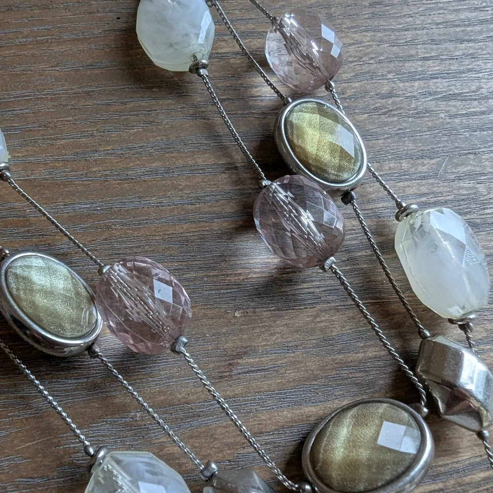 Lovely Multi Strand Beaded Necklace